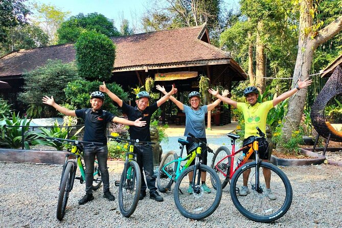 Full-Day Bike Tour in Siem Reap with Zipline - Preah Khan and the “gates-and-angles” temple sequence