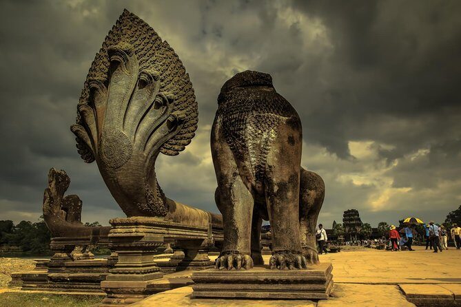 Full-Day Guided Sunset Tour of Angkor Wat - Ta Prohm: the fig trees and that surreal root pattern