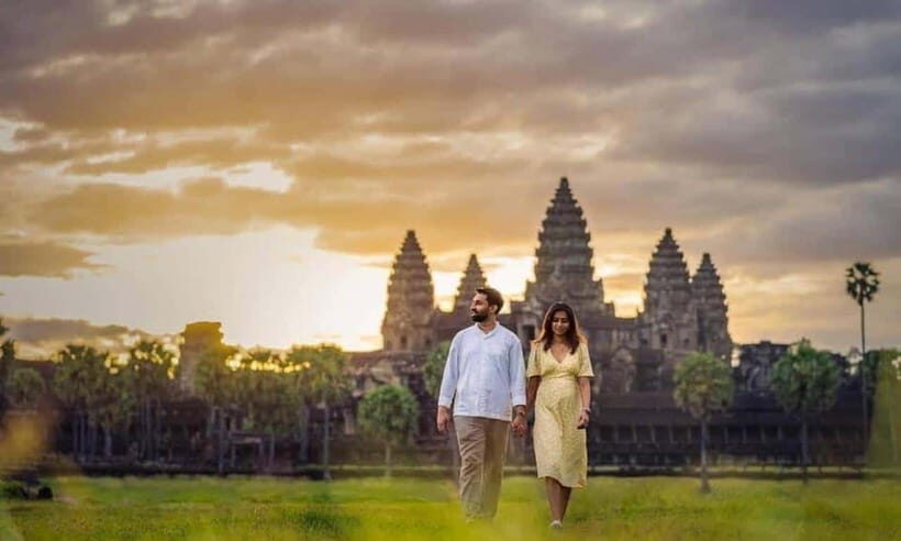 Full Day Private of Angkor Wat Tour with Tuk Tuk - Angkor Wat: Lotuses, Towers, and the Biggest Name First