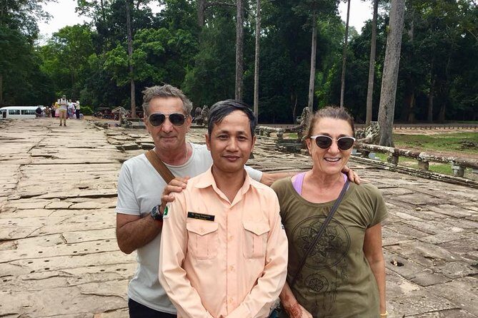 Full-Day private Tour with Sun Rise in Lost City & Angkor Wat from Siem Reap - The walk from the eastern gate to the north pool