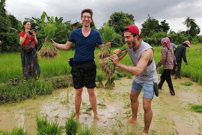 Full-day: Wat Banan. Old bamboo train. Bat Cave. Killing cave - Biking Between Villages (Not Just a Scenic Pedal)