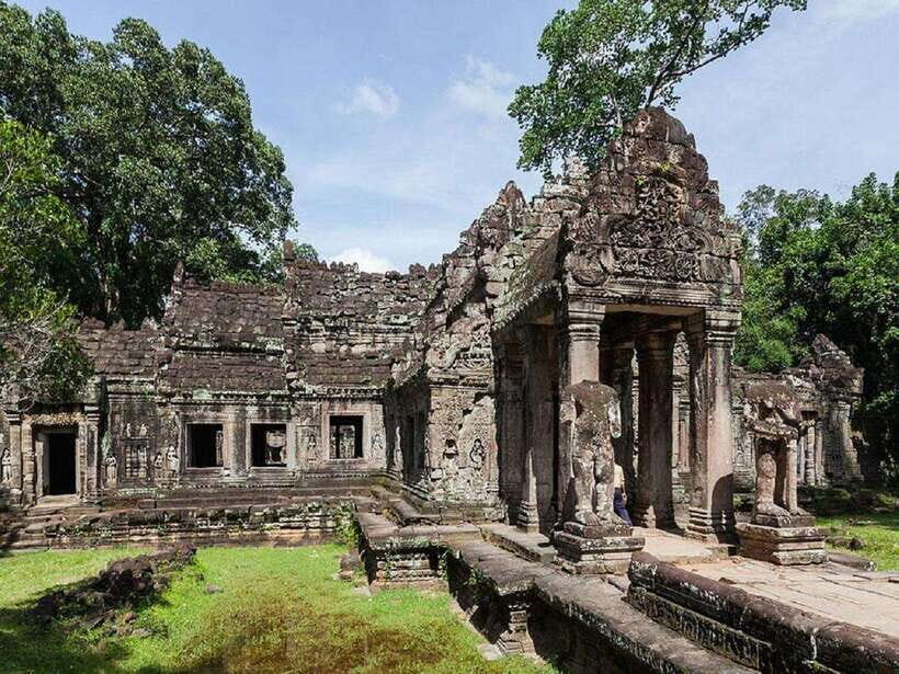 Grand Circle With Sunrise Private Tuk-Tuk - Preah Khan Temple: start strong after the dawn moment