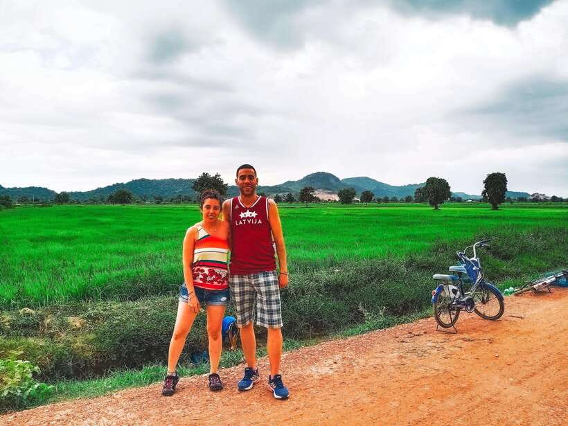 Handicraft tour/rice paper,/rice wine/bat cave Sun Set - Rice Fields to Fresh Market: The Daily Life Stops That Make It Feel Local