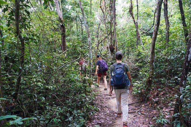 Jungle Trekking Tour at Phnom Kulen National Park from Siem Reap - Stop 1 to Stop 2: From the Park Entrance to Preah Ang Choub Pagoda