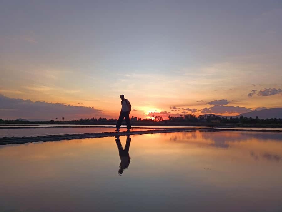 Kampot Countryside include Pepper farm, Salt field & Lake - Salt Fields and a Factory-Style Tour: where “white gold” starts