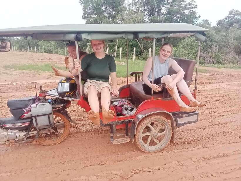 Kampot: Tuk Tuk Trip to Pepper Farm, Kep, Crab Market & More - Salt Fields: See How the White Gold Gets Harvested