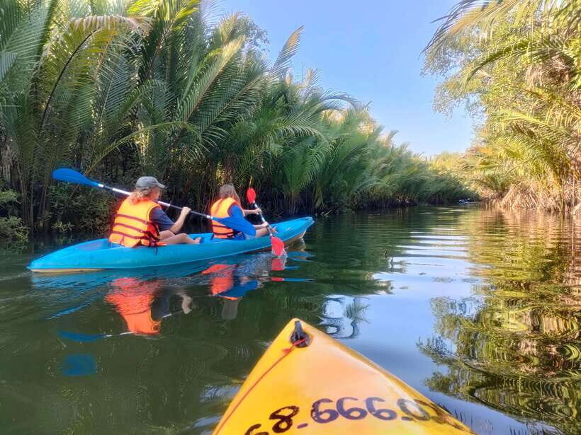 Kayaking tour around green cathedral - Sunset beer and riverside snacks: Why the ending matters