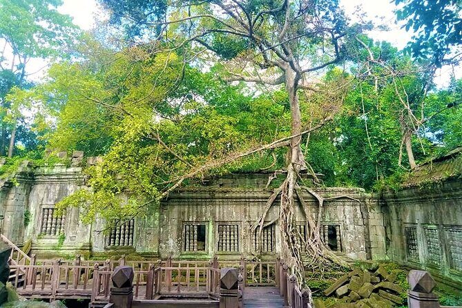 Koh Ker & Beng Mealea Temple Full-Day Private Tour from Siem Reap - Prasat Pram: Small Temple, Big Contrast, and Clear Architectural Clues
