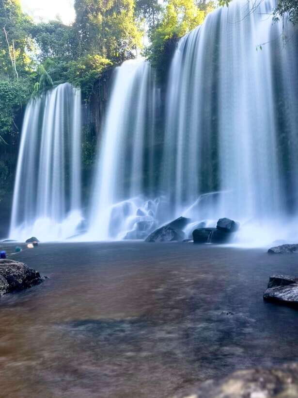 Koh Ker, Kulen Waterfall and Beng Mealea from Siem Reap - Phnom Kulen: early sacred sites and a waterfall swim break