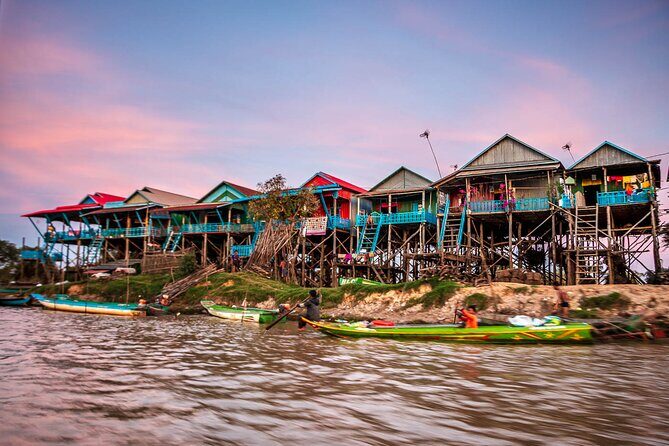 Kompong Khleang Floating Village from Siem Reap - Kompong Khleang: stilted homes, a fishing village, and rare bird chances