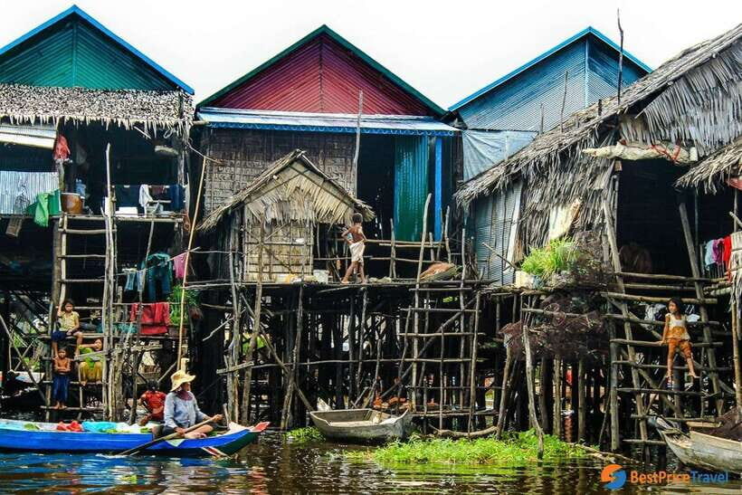 Kompong Khleang Floating Village: Full-Day from Siem Reap - Khleang River flooded forest ride: what the private craft really gives you