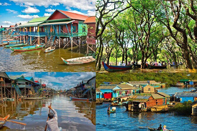 Kompong Phluk Floating village & Mangrove forest cruise - Entering Tonlé Sap: the view that makes everything make sense