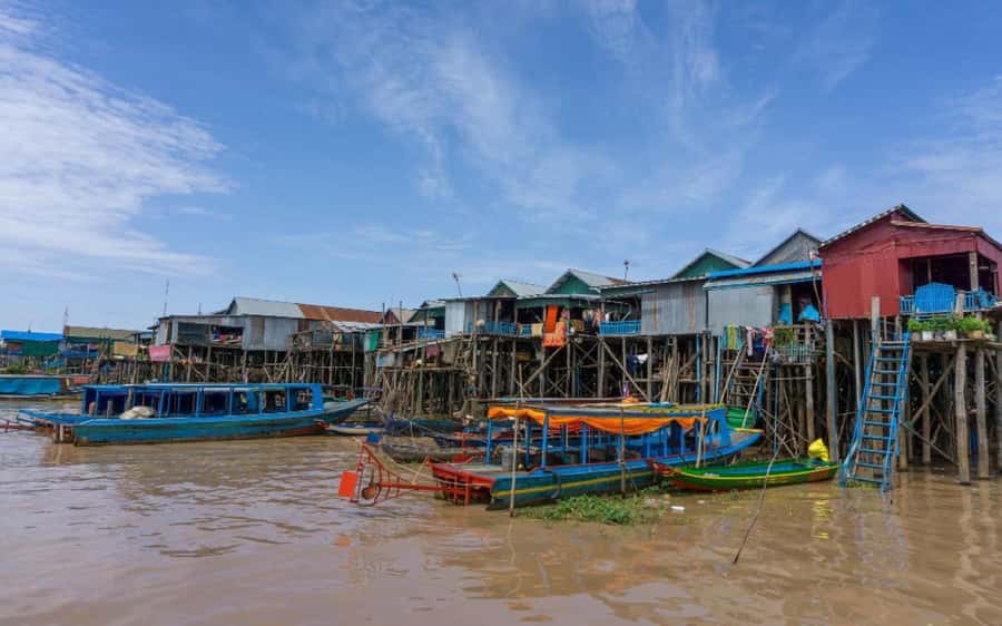 Kompong Pluk Tour - Cruising Tonle Sap: Stilted Homes, Mangroves, and Real Water Life