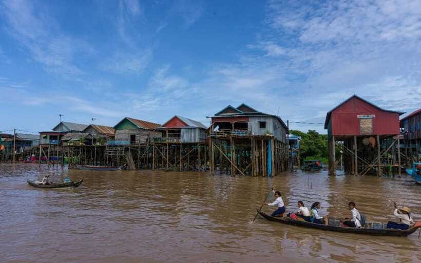 Kompong Pluk Tour - Floating Cafe Sunset: The Moment Tonle Sap Does the Talking