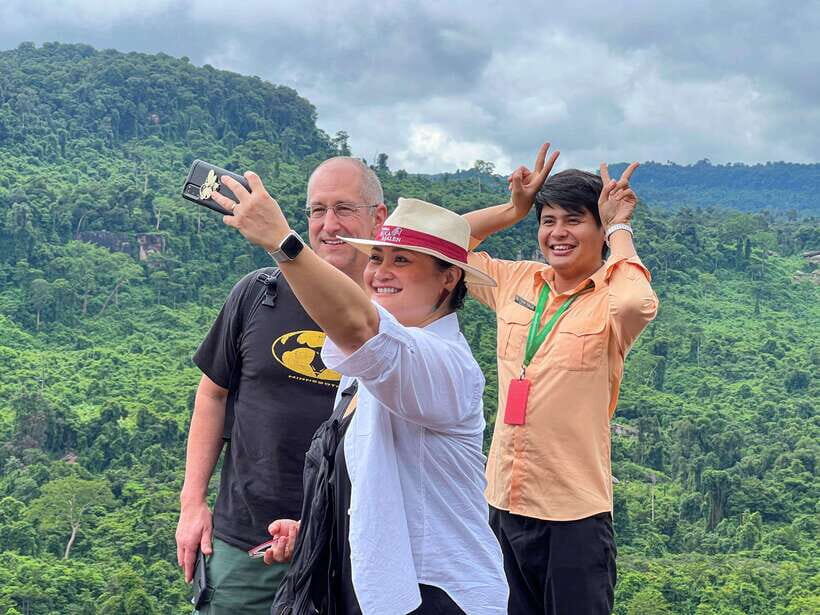 Kulen Elephant Forest Tour with Hotel Pick-up & Drop off - From Siem Reap to Kulen: the tuk-tuk + shared van day plan