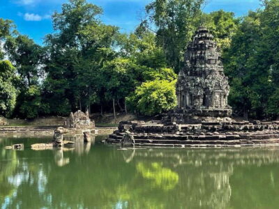 Kulen Mountain, Beng Mealea and Banteay Srei Full Day Tour - Palm Cake Village: a sweet start before the temples