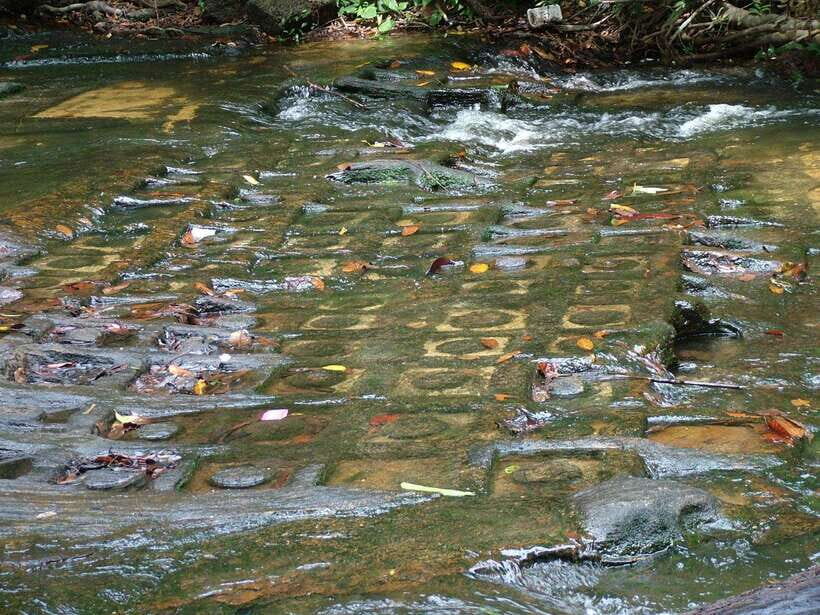 Kulen Mountain: Full-Day Private Waterfall Tour - River of 1000 Lingas: stone symbols and the Hindu trinity sections