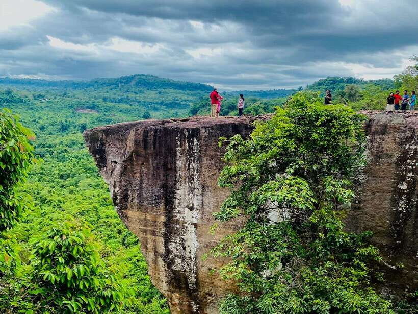 Kulen Mountain Waterfall Tour - Phnom Kulen Waterfall: photos, lunch time, and a chance to swim