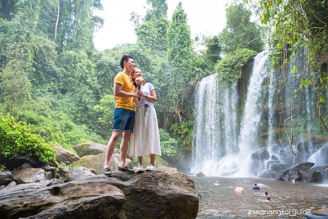 Kulen Mountain with Beng Mealea and Tonle Sap Small Group Tour - Phnom Kulen Waterfall: picnic lunch, cold swim, and limestone-filtered water