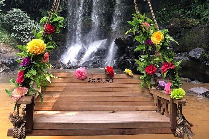 Kulen Waterfall & 1000 Linga River Small-Group Tours - Phnom Kulen waterfall time: swimming is the reward, walking is the price