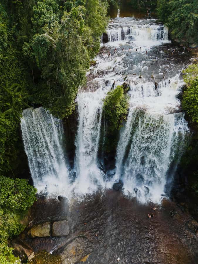 Kulen Waterfall: Rise and Shine with Cliff, Village w/ Guide - Kulen Mountain from Siem Reap: a sacred day with room to breathe