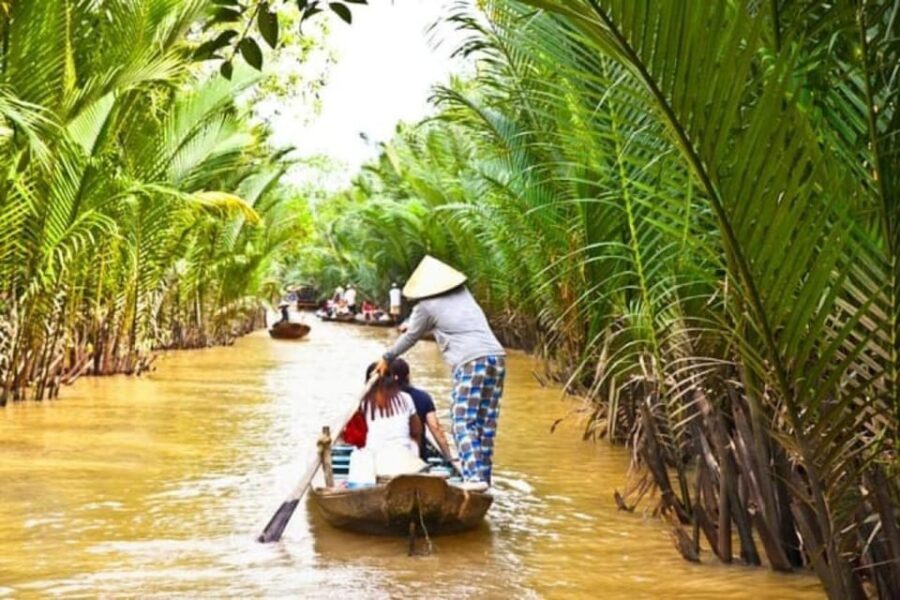 Mekong Delta Full Day Tour | From Ho Chi Minh, Vietnam - Vinh Trang Pagoda in My Tho: a late-19th-century pause