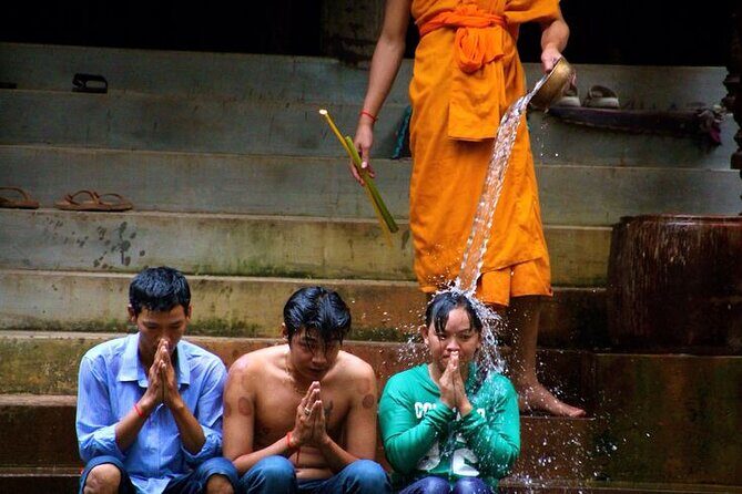 Monk Blessing Ceremony - How The Monk Blessing Works: Chanting, Water, and Offerings