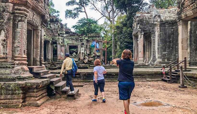 Phnom Bakheng Sunset Tour, Pre Rup, Neak Pean, Preah Khan - Preah Khan: a bigger, messier devotion story