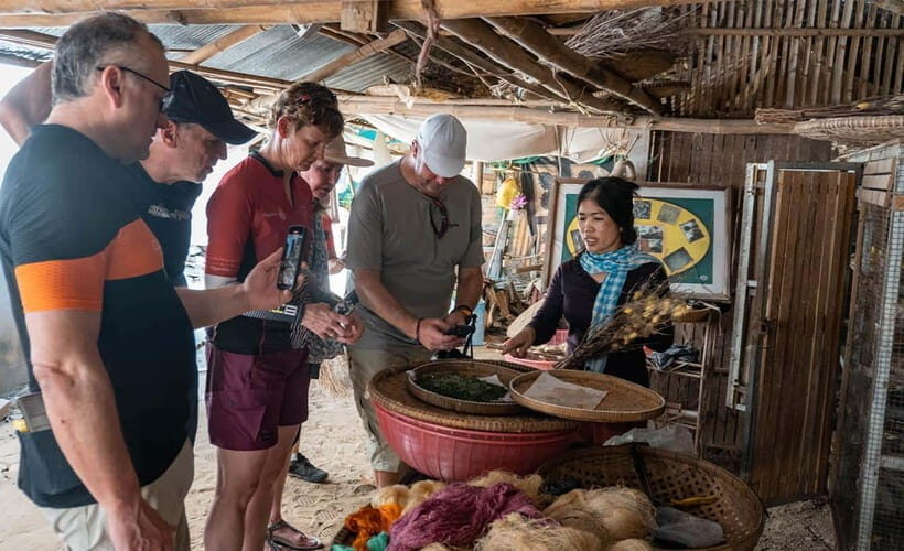 Phnom Penh: Bike & Boat Tour / E-Bike Available - The boat portion: Mekong, Tonle Sap, and Four Faces River