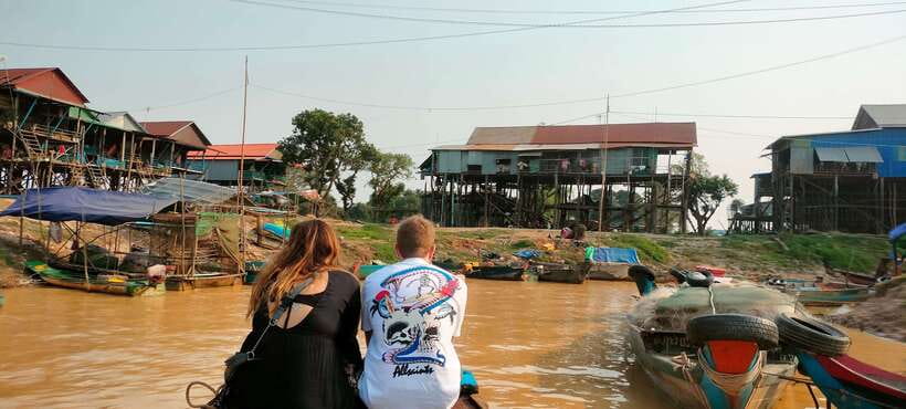 Private Angkor Wat Sunrise Tours And Sunset Floating Village - Entering Angkor Wat at sunrise, then rolling into Tonle Sap sunset