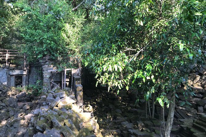 Private Beng Mealea Temple Tour – Hidden Jungle Ruins - Entering Prasat Beng Mealea: Stone Ruins With Jungle Roots