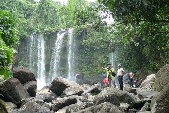 Private Kulen Mountain-Banteay Srei and Kampong Phluk Village - Kulen Mountain National Park: waterfalls, thousand lingas, and a swim option
