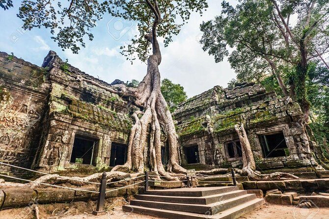 Private sunrise 'small tour' of Angkor Wat with car or van & Guide - Banteay Kdei: Monk-Cell Ruins and the Silk Cotton Tree Roots