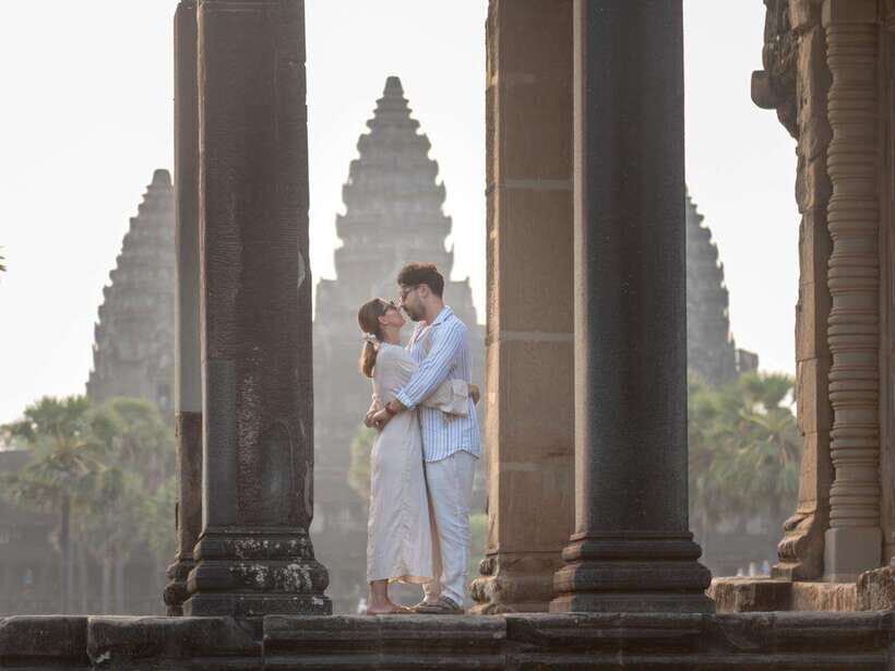 Professional Photoshoot in Angkor Archaeological Park - Main temple time with Ta Prohm: the Tomb Raider stop