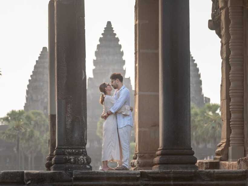 Professional Photoshoot in Angkor Archaeological Park - How the session stays personalised for couples, families, and solo shoots