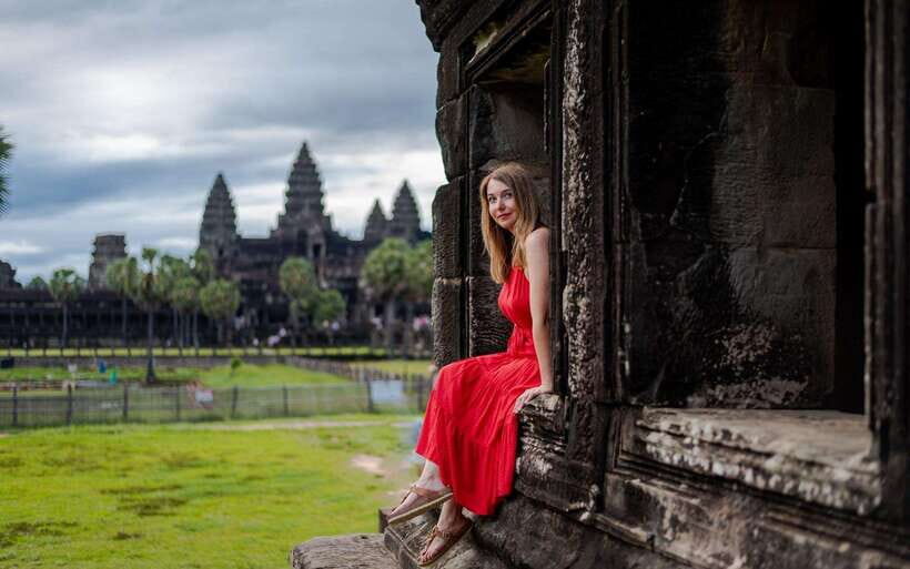 Professional Photoshoot in Angkor Archaeological Park - The early-morning plan: Angkor Wat sunrise at 5:00 a.m.