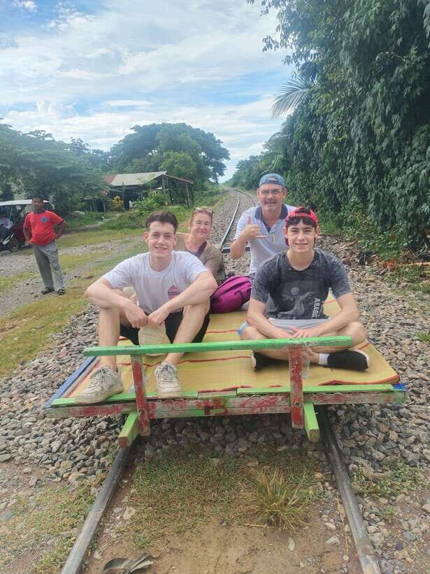 Secret Countryside Rice fields-Bamboo Train/Bat Cave - Phnom Sampov: where the views reward the effort