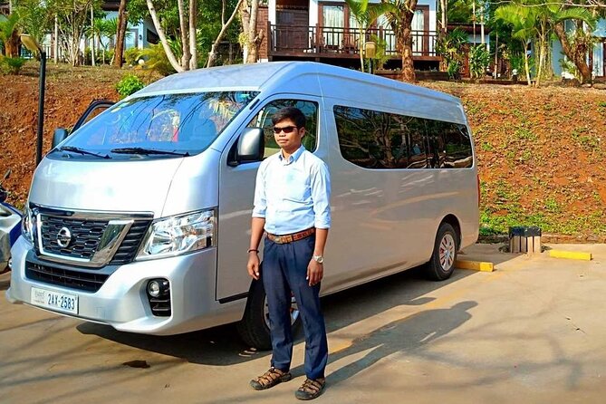 Siem Reap Angkor Airport Shuttle Bus (from Airport to Hotel) - Meeting the driver at Siem Reap Angkor Airport exit gate