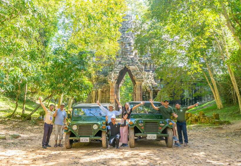 Siem Reap: Angkor Sunrise Jeep Tour / SUV Car Available - Where the day flows well—and where it’s demanding