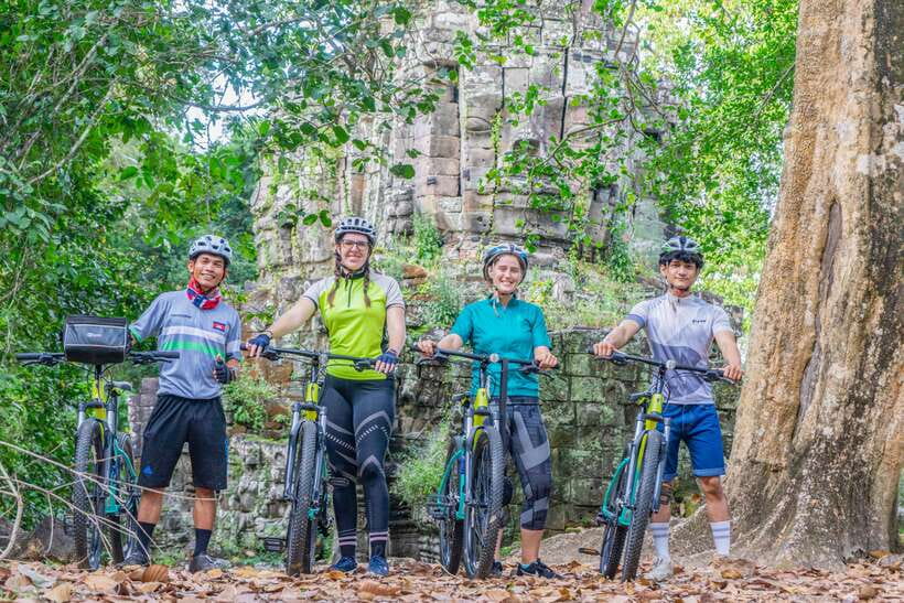 Siem Reap: Angkor Sunset Bike & Boat Tour /E-Bike Available - FAQ