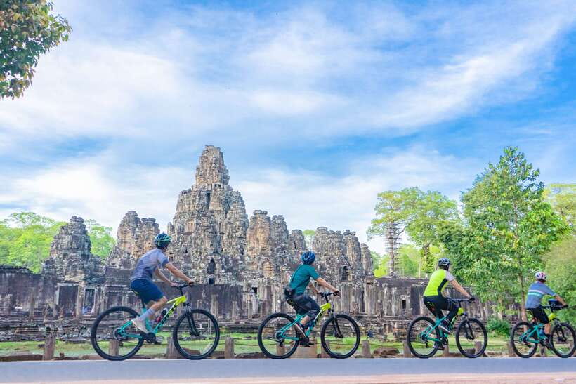 Siem Reap: Angkor Sunset Bike & Boat Tour /E-Bike Available - Price and value: $65 for the ride, the boat, and the guide—plus the pass