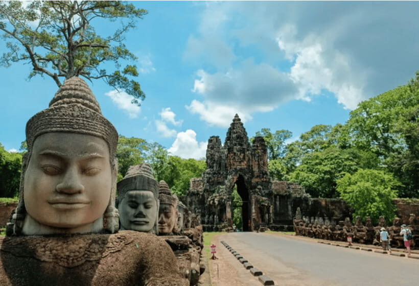 Siem Reap: Angkor Temples Tour - Shared Tours tours guide - Morning Pickup and the South Gate: Start Smart, Not Stressed