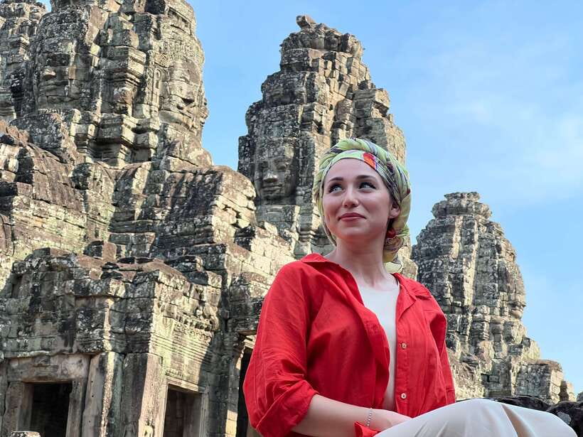 Siem Reap: Angkor Wat Small-Group Sunrise Tour & Breakfast - Angkor Thom temples: Bayon faces plus two short terrace stops