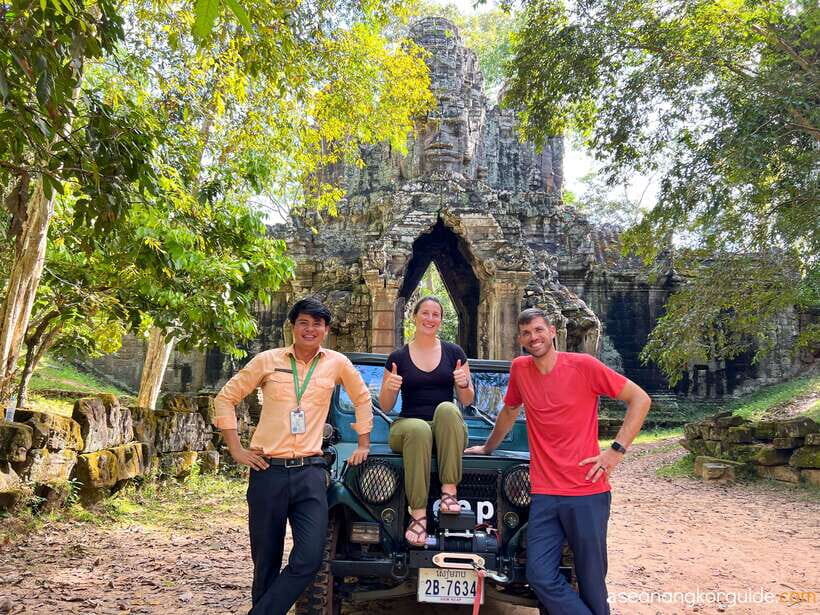 Siem Reap: Angkor Wat Sunrise and Market Tour by Jeep - Ta Prohm and Ta Nei: when the jungle starts editing the ruins