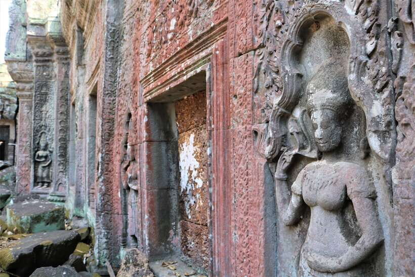 Siem Reap: Banteay Srei and Grand Circuit Heritage Tour - Preah Khan: ruined, restored, and full of tree-root energy