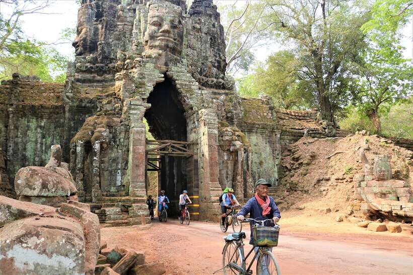 Siem Reap: Bike Rental - The 8-hour ride plan: from Siem Reap backroads to Angkor Wat