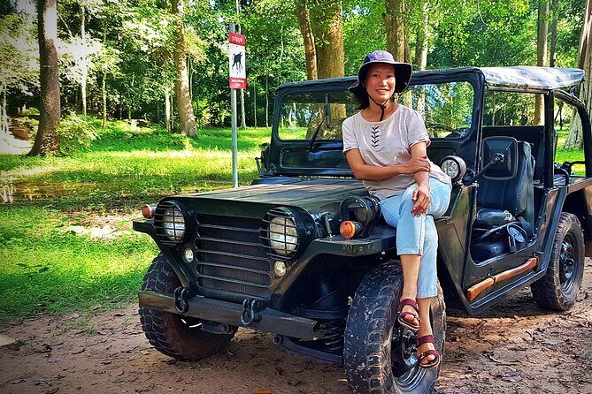 Siem Reap Countryside Jeep Tour - Vintage Jeep driving from Cambodiajeep.com: off the beaten track, fast