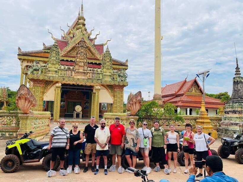 Siem Reap: Countryside Khmer village Tour by Quad Bike & ATV - The Crocodile Farm Wildlife Moment (A Quick, Memorable Change of Pace)