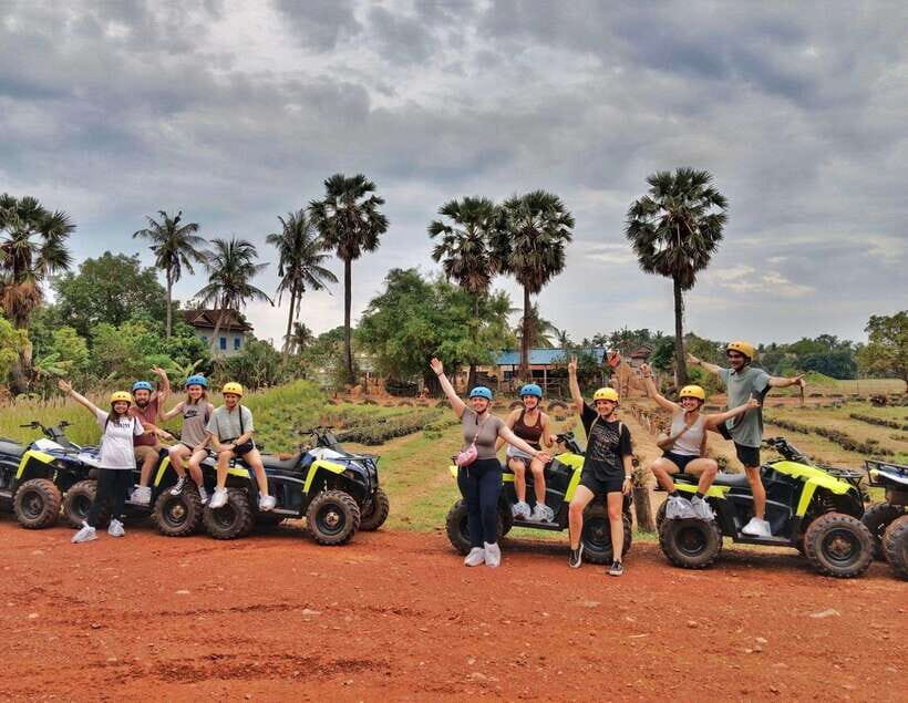 Siem Reap: Countryside Khmer village Tour by Quad Bike & ATV - Pickup, timing, and what 2 hours really means on the ground