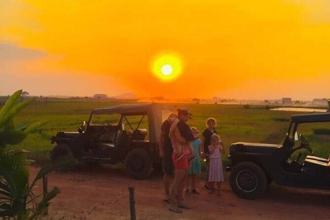 Siem Reap Countryside Sunset Jeep Tour - Half-day - Your vintage jeep ride: pickup, included comfort, and what it feels like